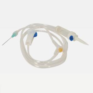 China Hypodermic Syringes Anti - kink transparent PVC Disposable Infusion Set With Y Sit WL7008 wholesale