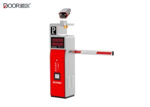 China 220/110V LPR Parking System With 3m Oval Barrier And SQL SERVER Database wholesale
