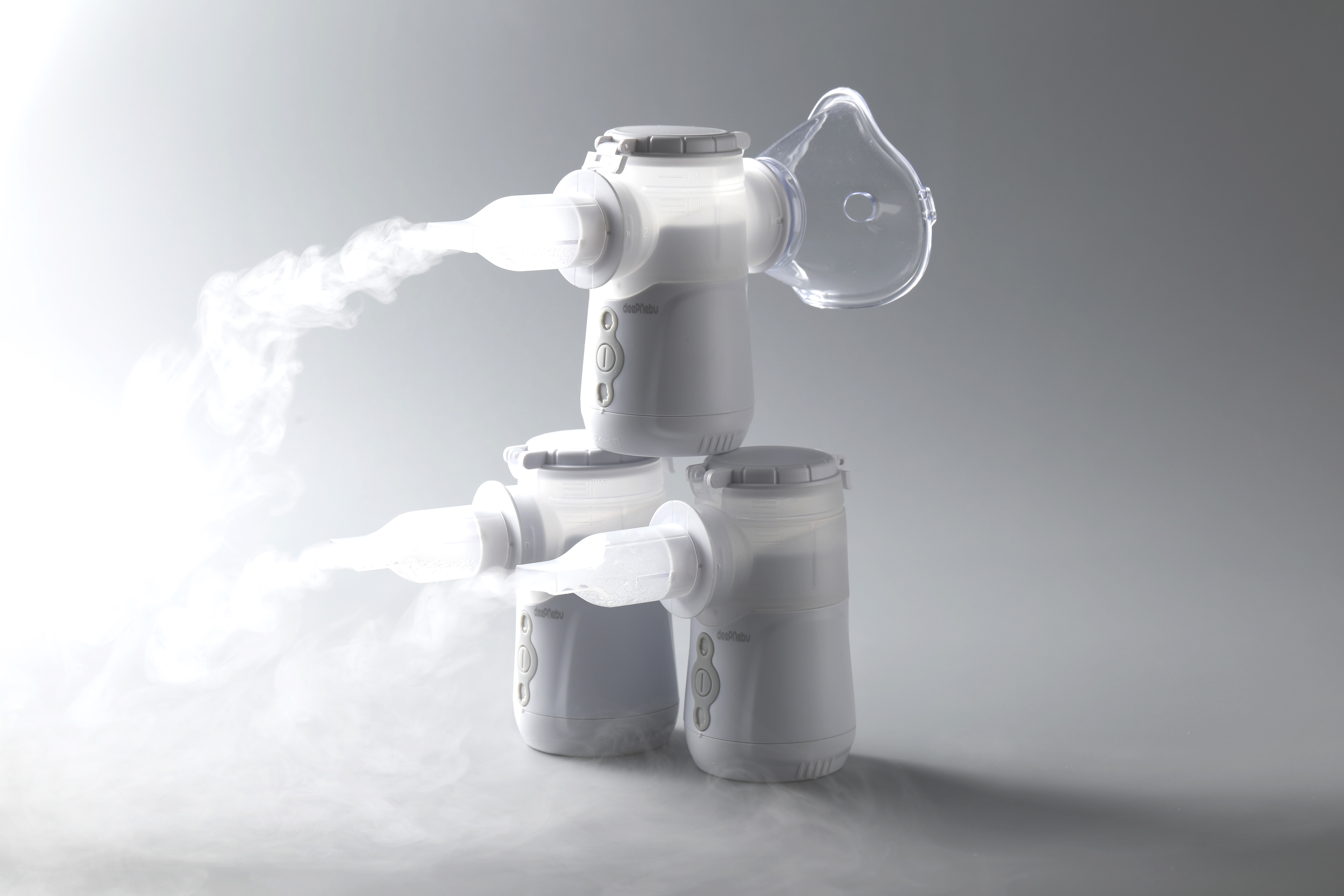 Handheld Portable Mesh Nebulizer Inhaler Mute Cough Removable Battery