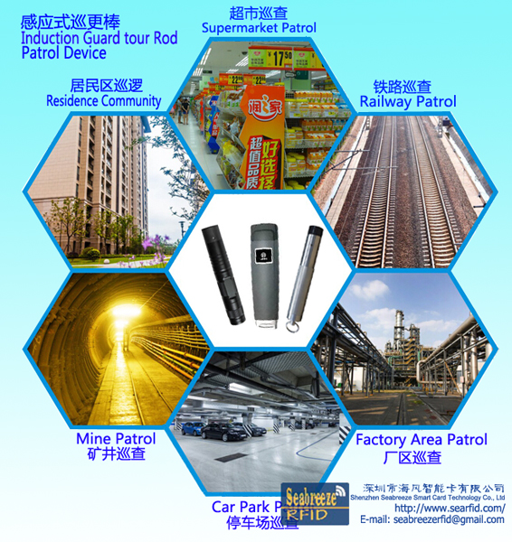 YXB-690 series Induction Guard Tour Rod, Patrol Device