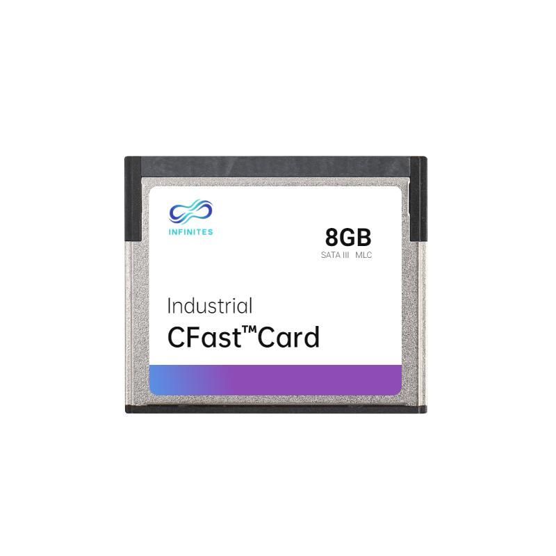 Industrial Cfast Card Hi-Speed 4GB PATA, If35, 4GB, SLC Flash, 0&deg; C to 70&deg; C Small Size Sturdy and Durable High Reliability