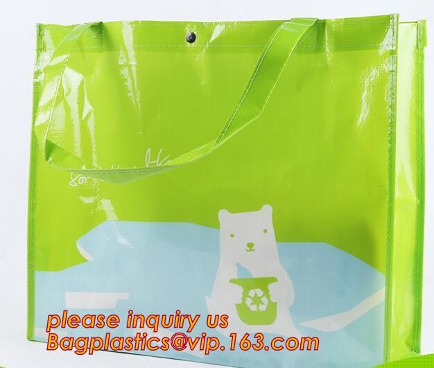 Super quality gift pp woven shopping bag with zipper,pp woven check jumbo laundry shopping bag,Eco Friendly Recycle Reus