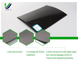 Textured HDPE Geomembrane For Slope Engineering And Dam Anti Seepage
