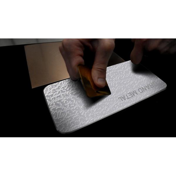 Anti - Scratch No.4 Satin Brushed Stainless Steel Sheet Grand Metal 1mm Thickness
