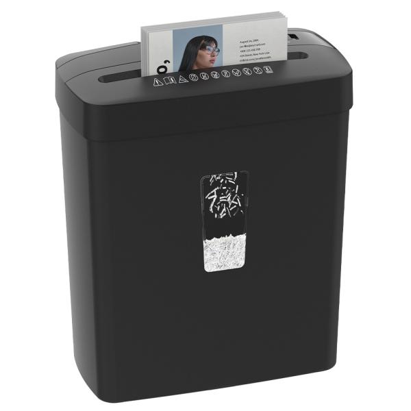 Quality C220P-6 Cross Cut Mini 6 Sheets Card Paper Shredder With 13L Basket Bin For Office Home for sale