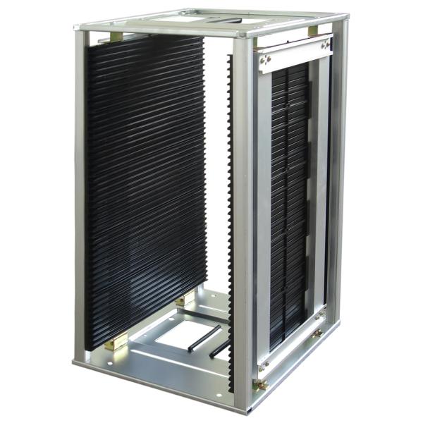 Foldable Standing 10mm Pitch PCB Assembly Magazine Rack Heat Resistance
