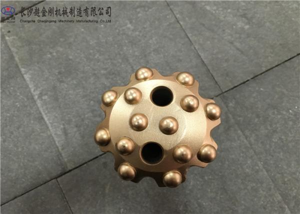 Quality Small Diameter Tapered Drill Bit Low Breakage With Spherical And Ballistic Shaped for sale