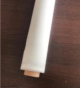 China White Polyester Mesh Fabric , Screen Printing Mesh Roll Eco Friendly wholesale