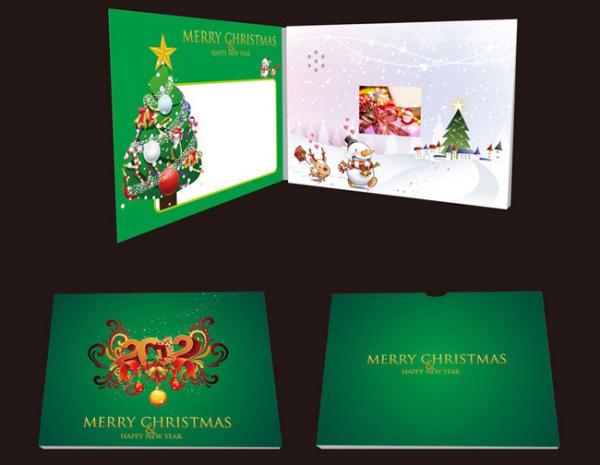Quality Rechargeable LCD Invitation Card Paper Gift , TV & Movie Character Theme for sale