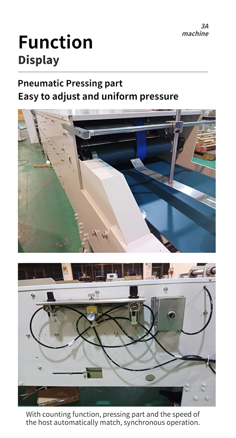Automatic Sheet Gluing Machine CQT-900 Enhanced Type with Water Soluble Cold Glue