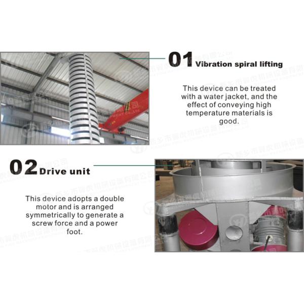 YIHU Industrial Bucket Elevators Cooling Vertical Spiral Vibration Elevator
