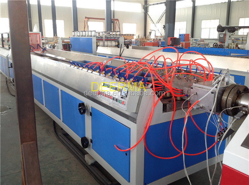 Twin Screw PVC Cable Trunk Making Machine for Speed Production