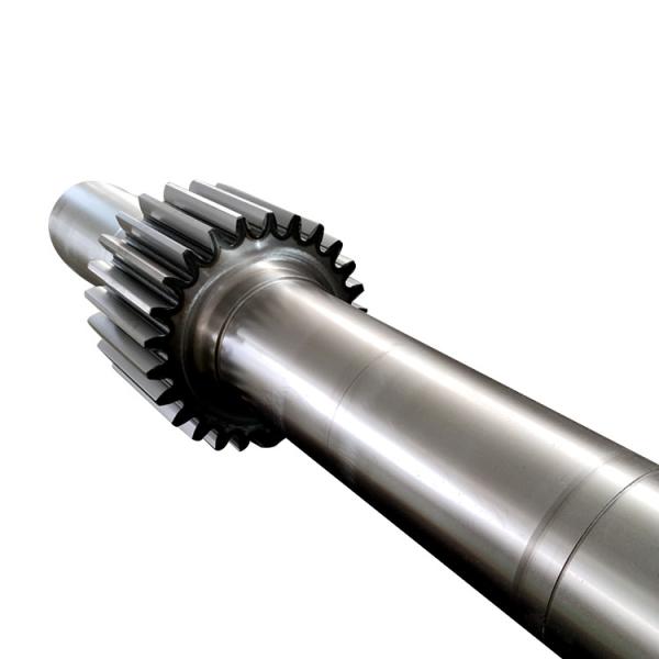 Quality Cement Plant Alloy Steel Long Rotor Forging Shaft Axle Shaft Hollow Shaft for sale
