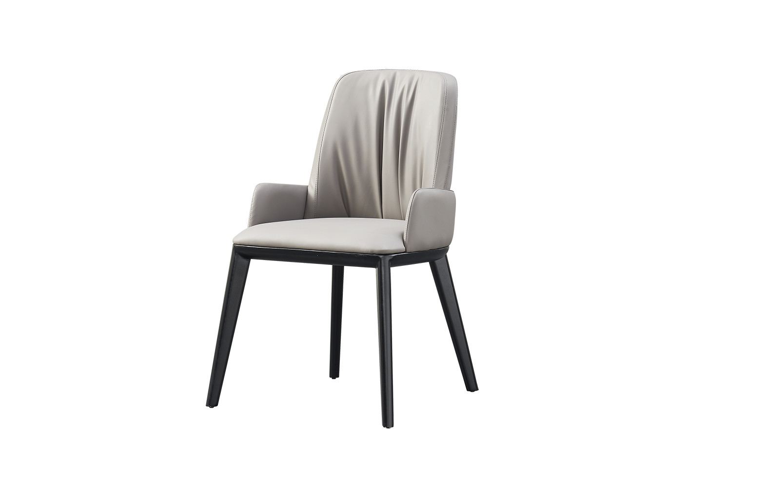 Plicated Wooden Dining Chair , Solid Wood Dining Chair Furniture For Living Room