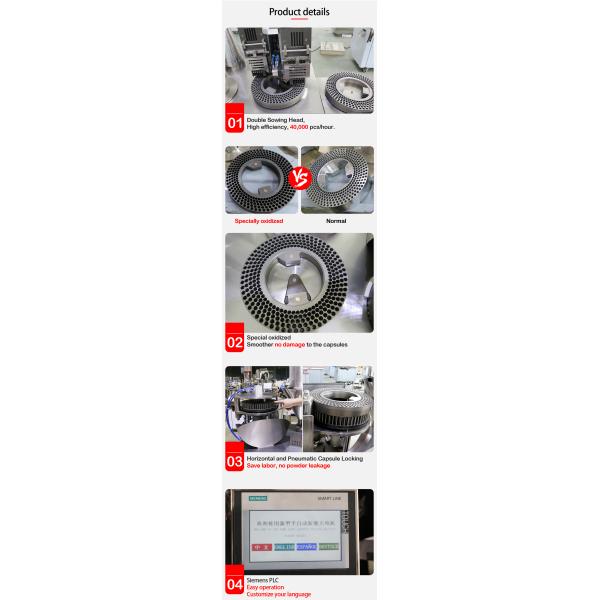 Double Loader Semi Auto Medicinal Capsule Maker Capsule Filling Machine