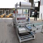 High Performance Cuff Style Semi Auto Shrink Wrap Machine Conveying Speed 0-15m