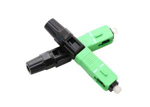China Ftth SC APC Fast Connector Single Mode Quick And Easy Terminations on sale