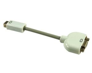 China Mini DVI to VGA Adapter for Macbook White on sale