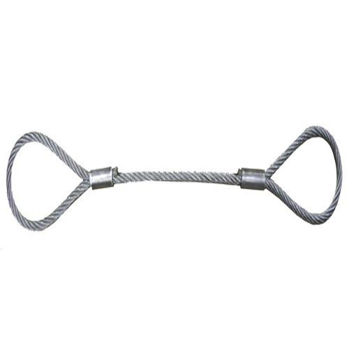 Quality SPAN WIRE 26mm X 15M 1 EYE MECHANICAL SPLICE ON ONE END WITH THIMBLE for sale