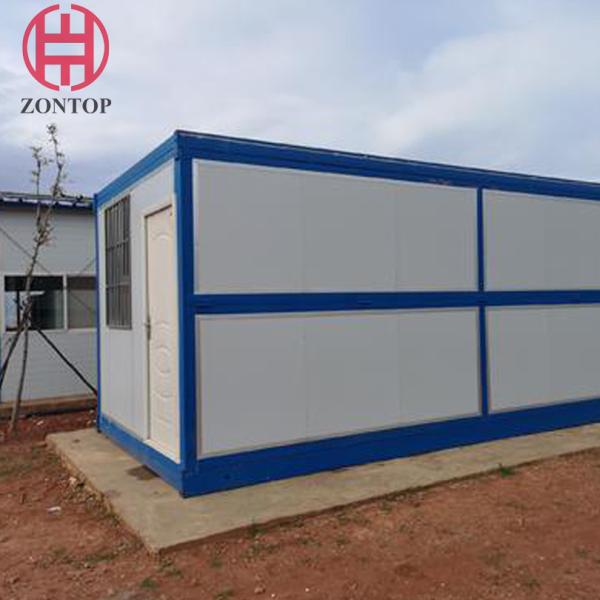 Zontop Economic Price Detachable Quick Build Living Space Modular House 20ft Prefab Bolt Container
