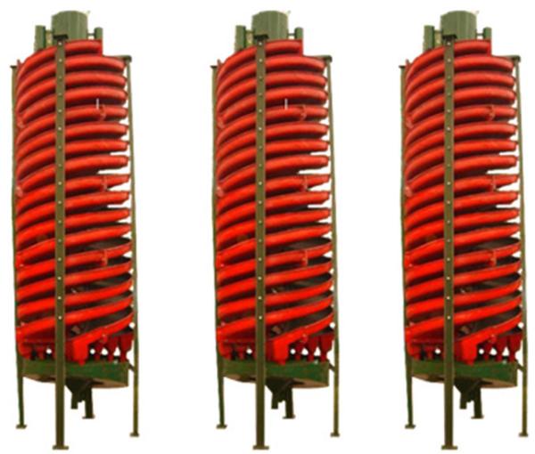 Quality 4 Scroll Buckets Ore Dressing Equipment Spiral Chute Separator for sale