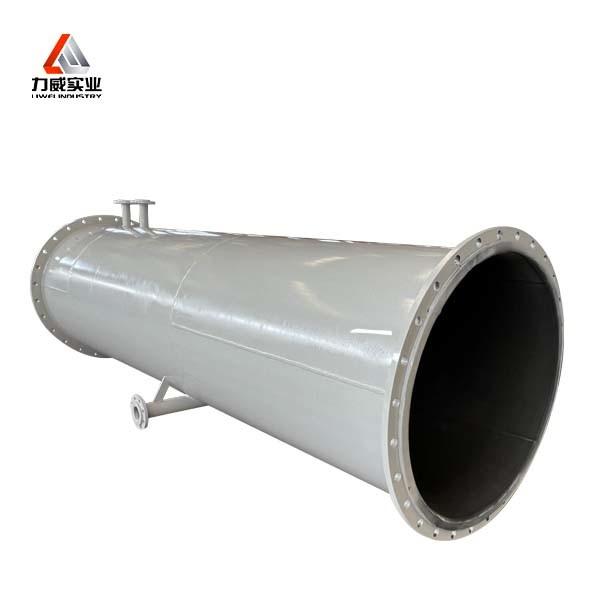 Quality Flange Connection Or Couplings Corrosion-Resistant Rubber Lined Pipe Chemical Grade for sale
