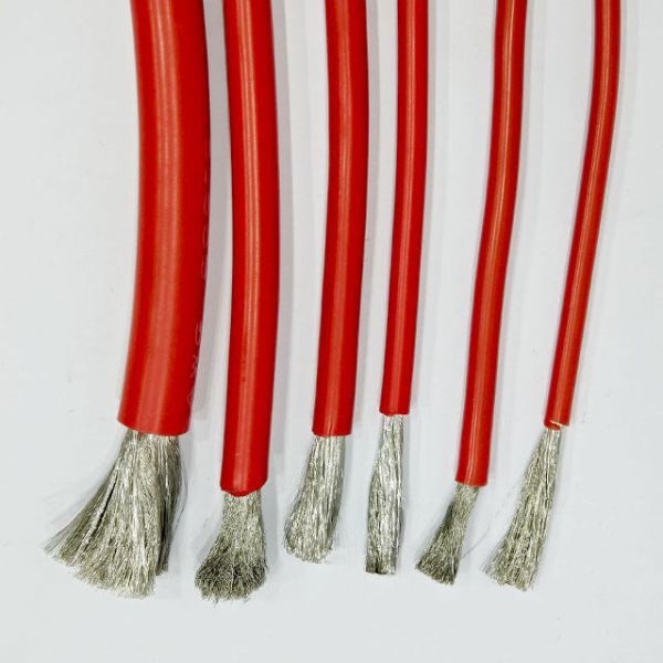 Outdoor Silicone Rubber Insulated Cable Flexible Electric Wire For Automotive