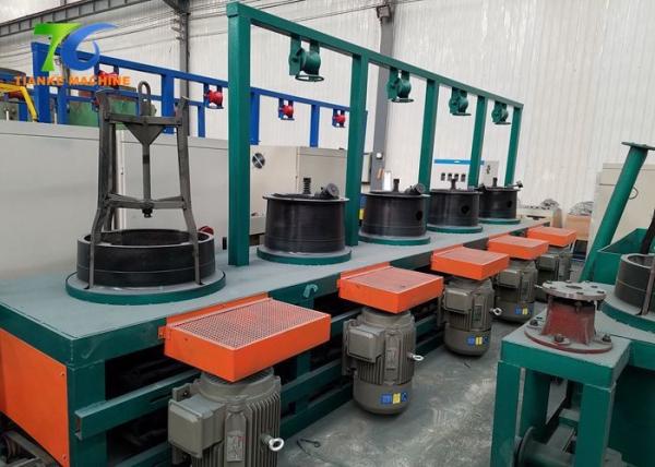 Quality Vertical Pulling 6.5mm Iron Wire Rod Drawing Machine 750KG for sale