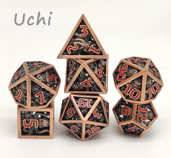 Quality Sturdy Nontoxic Resin Dice Set , Multipurpose Tiny Polyhedral Dice for sale