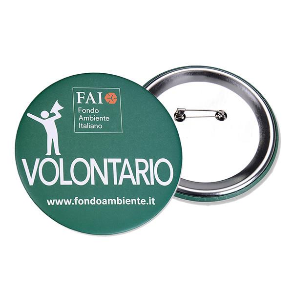 Quality Tin Button Metal Pin Badges Non - Toxic Pin Button Badge For Advertising for sale