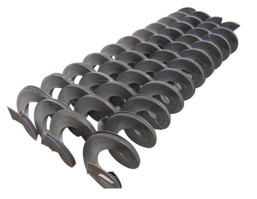 Quality Continuous Cold Rolling Auger Flight Helical Blade Of Screw Conveyer for sale