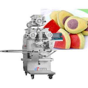 China Automatic Sliced Cookie Encrusting Machine 5kw Small Cookie Making Machine wholesale