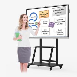 China Ir Touch Interactive Smart Boards 4k Resolution For Presentation OEM wholesale