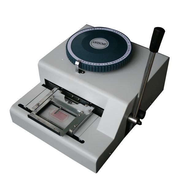 Quality hot sale military tag dog tag military tag embossing machine for sale for sale