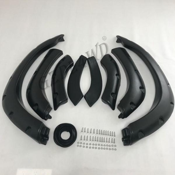 Textured Black Wheel Arch Flares For Toyota Land Cruiser 80 Series / 4x4 Auto Accessories