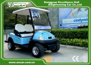 China EXCAR 2 seater Mini Electric Golf Cart Trojan Battery golf car/Curtis Controller wholesale