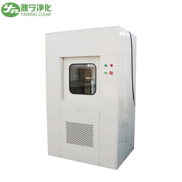 Coated Roll Steel Frame Cleanroom Pass Box For Precision Electronics Industry