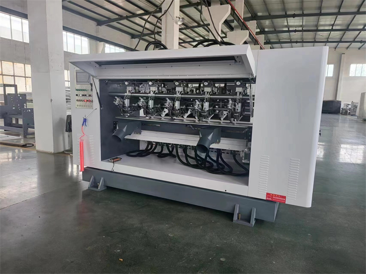 380V Voltage Thin Blade Corrugated Cardboard Slitter Scorer Machine with Nc System