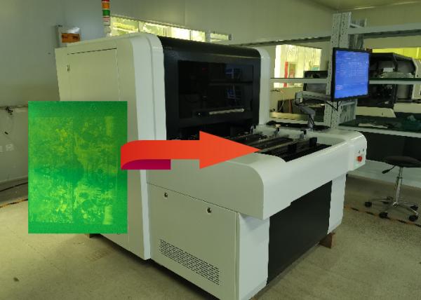 Quality ISO9001 Laser Direct PCB UV Exposure Machine Textile for sale