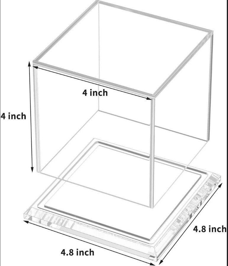 Acrylic Nintendo Switch Game Card Storage Box Large Capacity Magnetic Game Card Holder NS Card Display Stand
