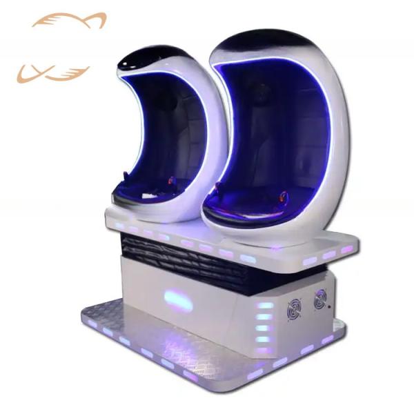 Quality Dreamland intelligent virtual reality 9d vr equipment vr egg planet simulator 2 players vr egg video for virtual park for sale