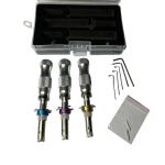 Stainless Steel Tubular Pick Set 3 Pcs Cross Pick Set For Beginner