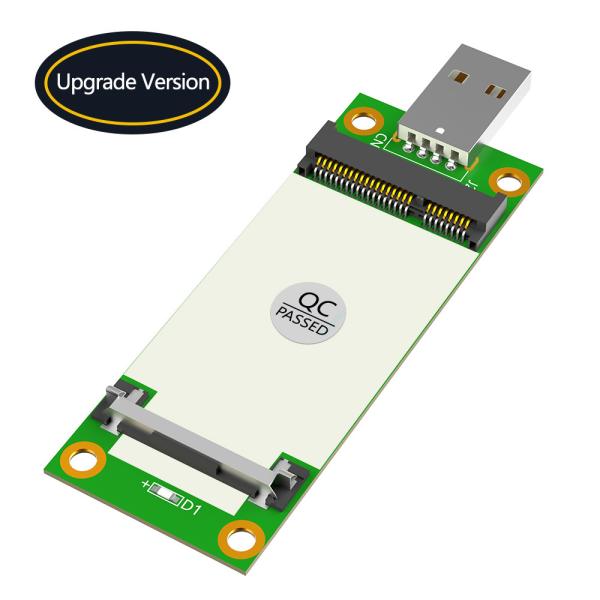 Quality Mini PCI-E To USB Adapter With SIM Card Slot Quick Data Transfer for sale