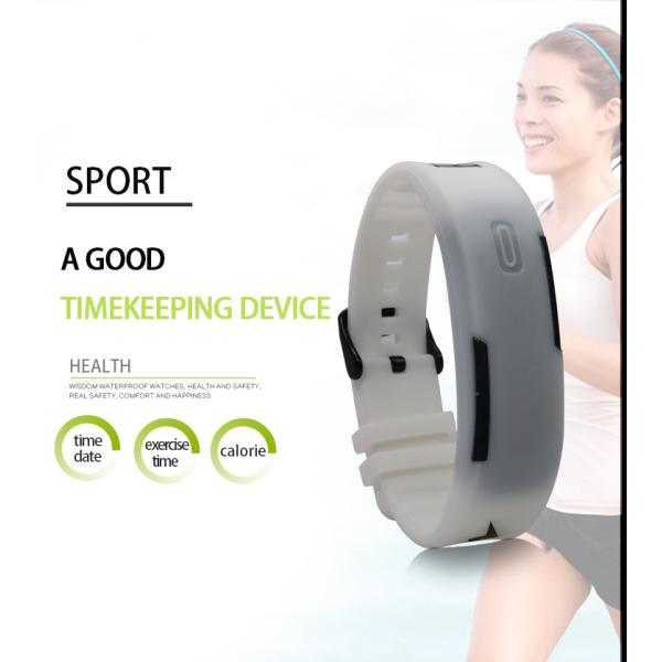 Unisex Analog Digital Sports Watch Silicone Strap ODM Digital Wristband Watch