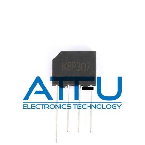 Single Phase 3.0 AMPS Glass Passivated Bridge Rectifier KBP307 DIP Through Hole Package