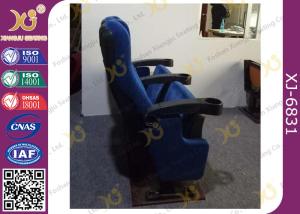 China Projection Cinema Stand Customized Movie Theatre Seats With Folding Armrest wholesale