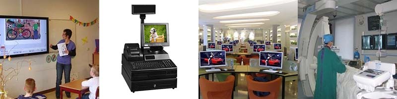 True Flat Screen 23.6 Inch 4A Series External Touch Screen Monitor For Pos System
