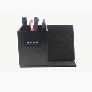 10W Multipurpose Leather Pen Holder Waterproof Stain Resistant With LED Lights