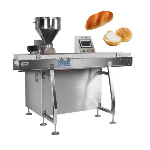 304SUS Puff Cupcake Filling Cream Injector Machine Fully Automatic