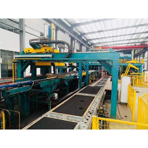 Automated Sand Molding Machine Labour Saving Low Failure Rate For Foundry Plant